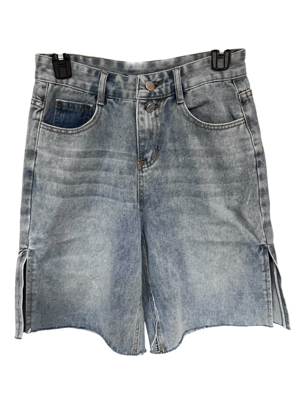 Women's Light Wash Denim Jean Shorts